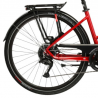 Rower trekkingowy Kross Trans 5.0 czerwony/srebrny
