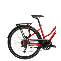 Rower trekkingowy Kross Trans 5.0 czerwony/srebrny
