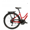 Rower trekkingowy Kross Trans 5.0 czerwony/srebrny