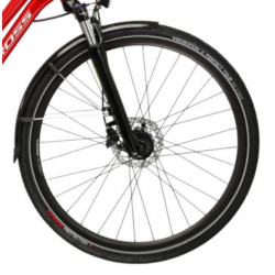 Rower trekkingowy Kross Trans 5.0 czerwony/srebrny