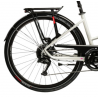 Rower trekkingowy Kross Trans 5.0 szary/różowy