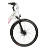 Rower trekkingowy Kross Trans 5.0 szary/różowy