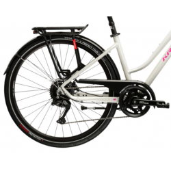 Rower trekkingowy Kross Trans 5.0 szary/różowy