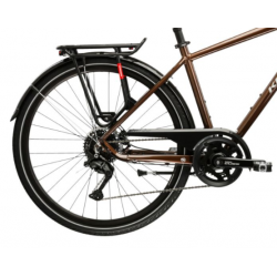 Rower trekkingowy Kross Trans 5.0 brązowy / srebrny