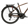 Rower trekkingowy Kross Trans 5.0 brązowy / srebrny