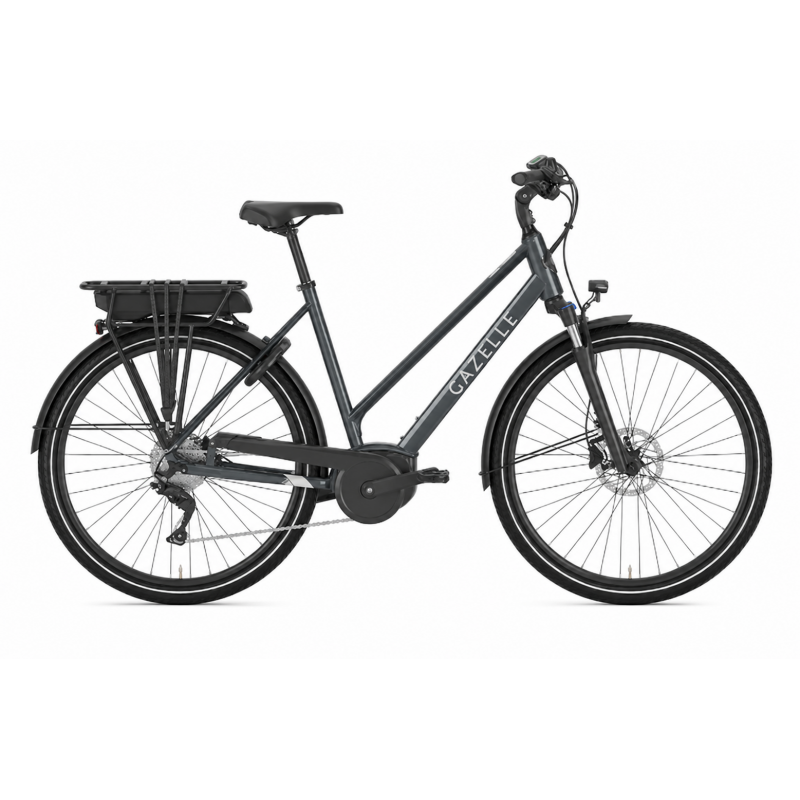 Rower elektryczny Gazelle Medeo T9 HMB damski Anthracite grey