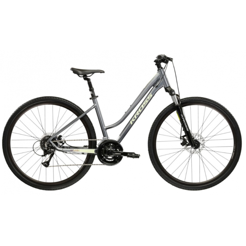 Rower crossowy Kross Evado 3.0 szary/zielony