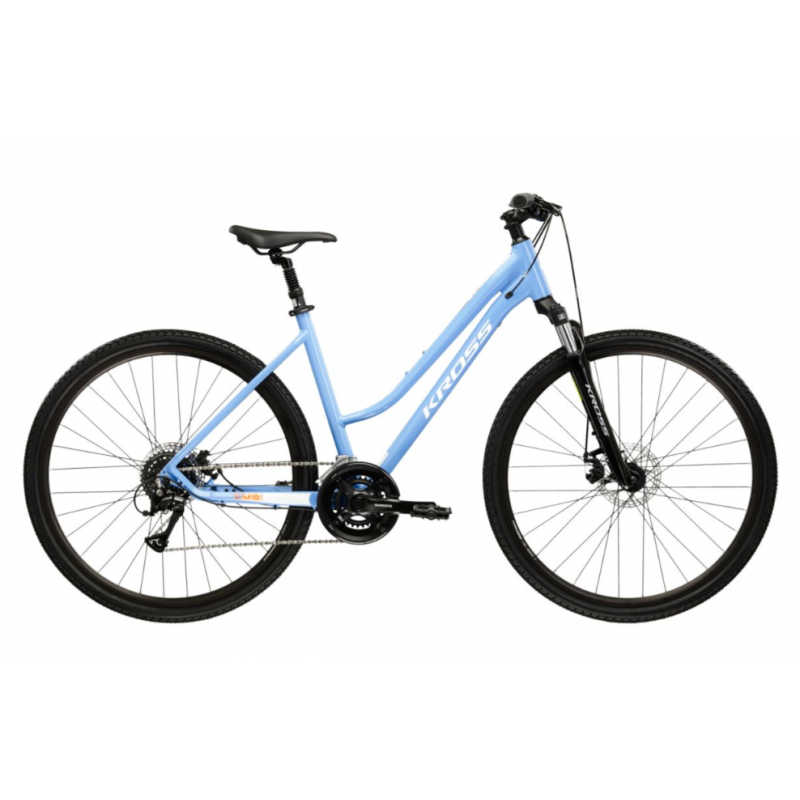 Rower crossowy Kross Evado 3.0 niebieski/biały