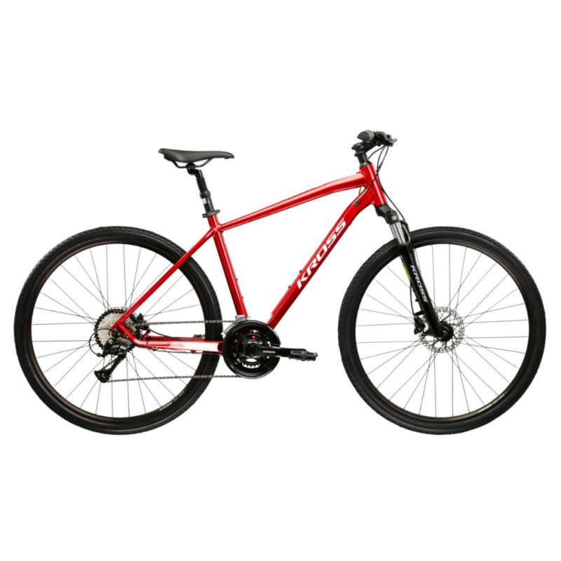 Rower crossowy Kross Evado 4.0 bordowy/biały