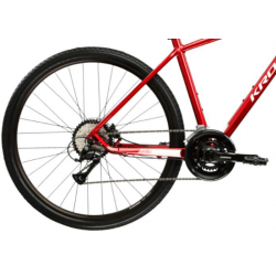 Rower crossowy Kross Evado 4.0 bordowy/biały