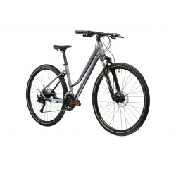 Rower crossowy Kross Evado 5.0 szary/niebieski