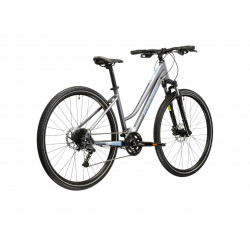 Rower crossowy Kross Evado 5.0 szary/niebieski