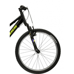 Rower młodzieżowy Kross Hexagon JR 24 czarny/żółty