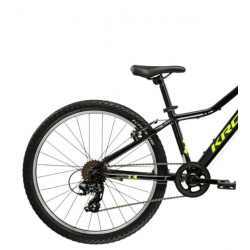Rower młodzieżowy Kross Hexagon JR 24 czarny/żółty