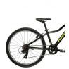 Rower młodzieżowy Kross Hexagon JR 24 czarny/żółty