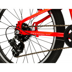 Rower dziecięcy Kross Hexagon Mini 1.0 czerwony/biały