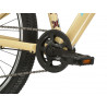 Rower młodzieżowy Kross Level JR 1.0 24 beżowy/czerwony