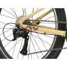 Rower młodzieżowy Kross Level JR 1.0 24 beżowy/czerwony