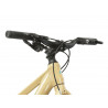 Rower młodzieżowy Kross Level JR 1.0 24 beżowy/czerwony