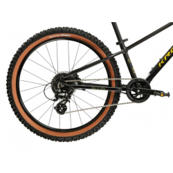 Rower młodzieżowy Kross Liftie 24 X czarny/żółty