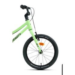 Rower dziecięcy Kands 18 limonkowy połysk