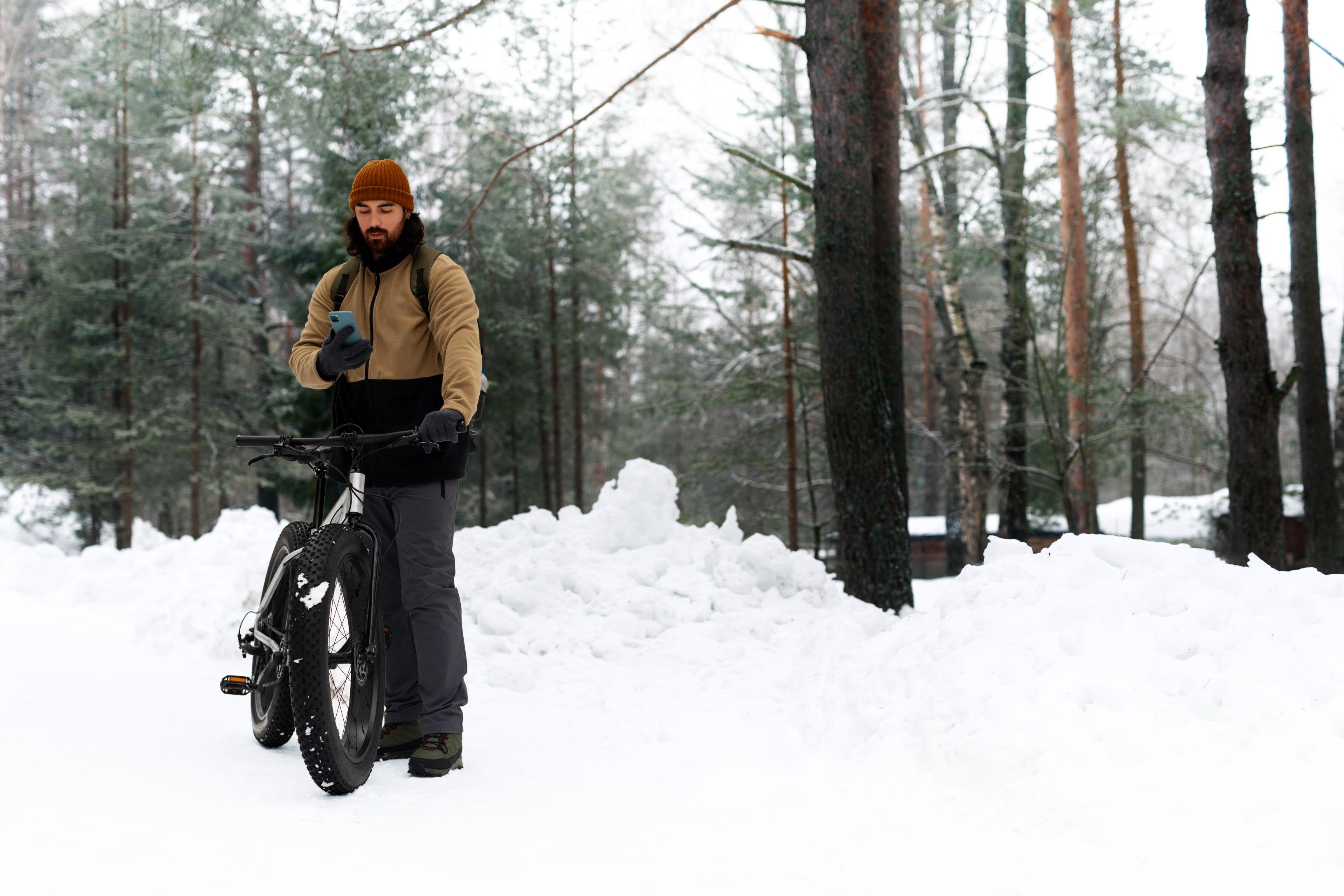 rękawiczki zimowe na rower